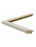 Деревянный багет Белый 13723051 в интернет-магазине зеркальной мастерской ЗЕРКАЛА-М фото 2 